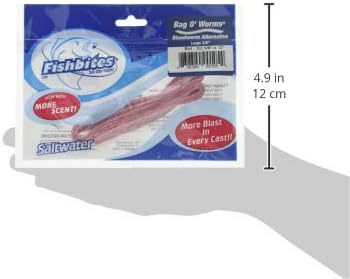 Fishbites Bag O' Worms Bloodworm - Longer Lasting