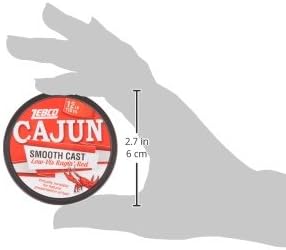 Zebco Cajun Line Smooth Cast Fishing Line, Low Vis Ragin' Red