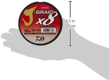 Daiwa J-Braid Grand 8 X 300 YDS Filler Spool