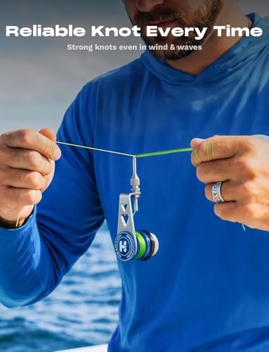 HOOK-EZE FG Knot Tying Tool and PR Knot Tying Tool Combo, Fishing Knot Tying Toool for Braid to Leader, Offshore Saltwater and Freshwater Gear