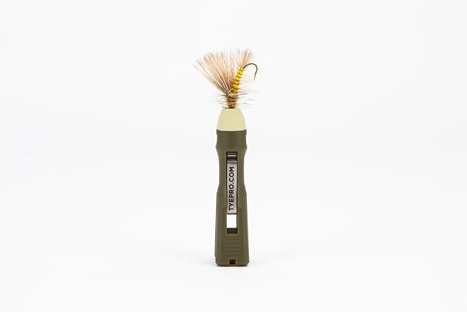 Fly and Ice Fishing Knot Tying Tool - Easily Tie Hooks, Jigs and Flies, Grip Eyelet, Thread Line, and Clip Fishing Line With One Accessory