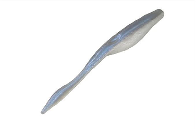Strike King KVD Perfect Plastics Caffeine Shad Fishing Lure, Soft Plastic Jerkbait, Unique Air-Filled Bubble Tail, Heavy Salt, Coffee Scent