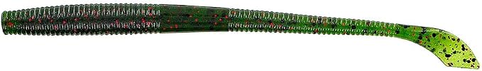 Gary Yamamoto 5" Kut Tail Worm - Realistic Easy-to-Use Soft Plastic Fishing Lure Baits - 10 Pack
