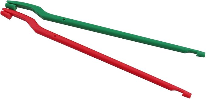 20PCS Fishing Hook Removal Tool Plastic Portable Unhooking Extractor 10 Red 10 Green for Kayak Freshwater Ice Fishing