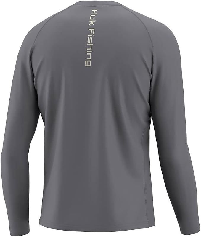 HUK Men's Pursuit Vented Long Sleeve Fishing Shirt (+30 UPF)