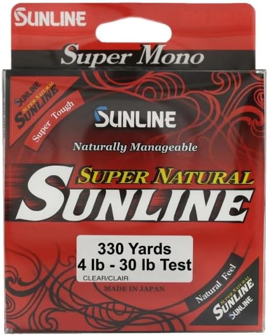 Sunline Super Natural Monofilament Fishing Line