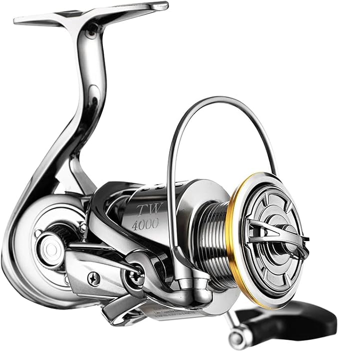 Fishdrops Saltwater Spinning Reel, 12+1BB Ultra Lightweight Powerful Fishing Reel, Metal Frame Carbon Fiber 33 LB Max Drag, 5.5:1 High Speed Ultra Smooth for Saltwater Fishing Reels
