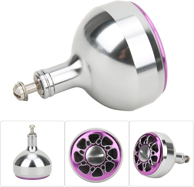 38mm Fishing Reel Power Knob – Metal Replacement Handle for 2000-6000 Spinning Reels, Upgrade Grip for Saltwater Fishing