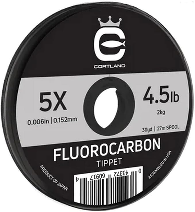 Cortland Fluorocarbon Tippet 30yd