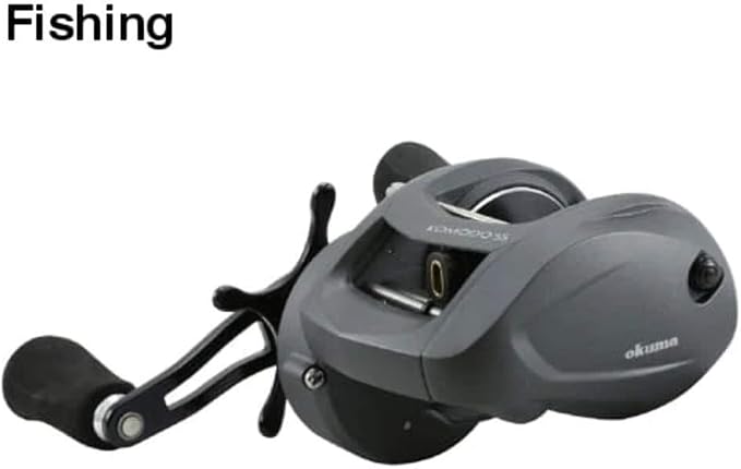 Okuma Komodo SS Large Capacity Aluminum Frame Stainless Steel Gears Low Profile Baitcaster