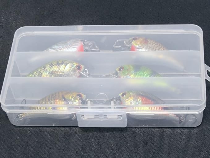 Minnow Crankbait for Bass Fishing Bass Lure Jerkbait Fishing Lures and Tackle Box