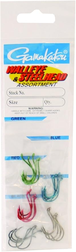 Gamakatsu Walleye Steelhead Assortment (25-Pack)