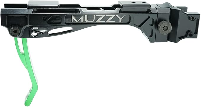 Muzzy 1180: Lvr Bowfishing Reel Seat, Black