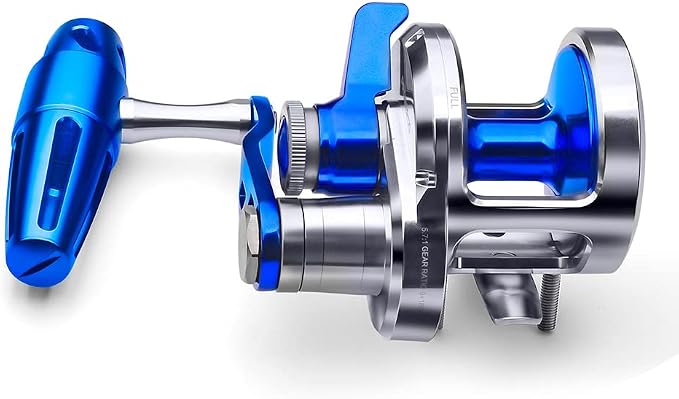 PROBEROS Conventional Reel Fishing Reels - Trolling Reel Lever Drag deep Sea Ocean Big Offshore Jigging Reels