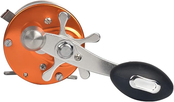 ANCIENT MARINER 6000 Round Baitcasting Fishing Reels, More Powerful Ancient Mariner Reels 6000 Catfish Striper, Right/Left Hand