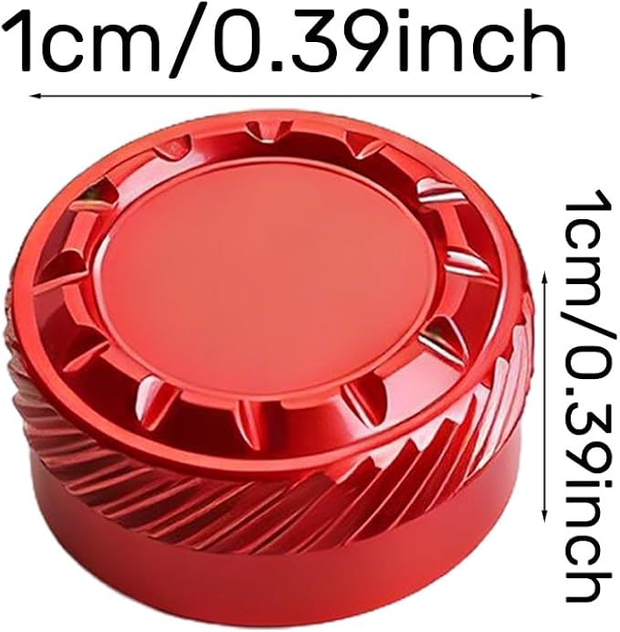 Mechanical Brake Knob Compatible with Daiwa 2019 TATULA 100/2025 TATULA 200 - Aluminum Alloy Adjustment Knob, 1 Set Fishing Reel Replacement Parts