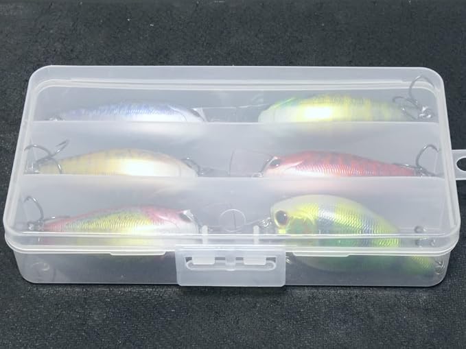 Minnow Crankbait for Bass Fishing Bass Lure Jerkbait Fishing Lures and Tackle Box