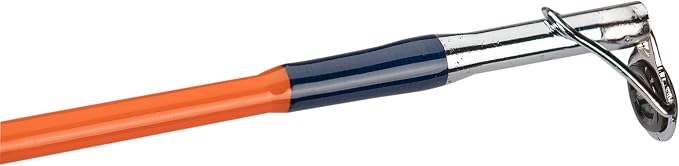 NERF® 5'6" Micro Spincast Combo | 5'6" Medium Action 2pc Fiberglass Rod | Micro Spinning Reel w/ 5.2:1 Gear Ratio | Pre-Spooled w/ 6lb Abrasion Resistant Line | NERF® Dart Practice Casting Plug