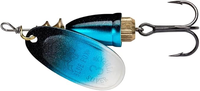 BLUE FOX Classic Vibrax, Inline Spinner Lure for Trout Bass Walleye and Salmon Premium Fishing Spinner