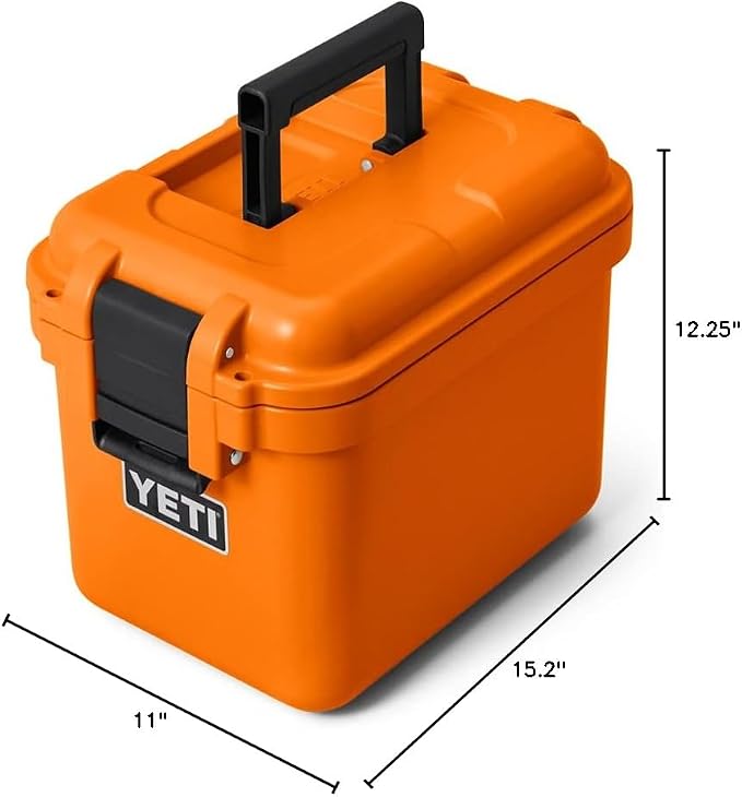 YETI LoadOut GoBox Collection, Divided Waterproof Cargo Case, Dry Box, Camera Case, Fishing Tackle Box