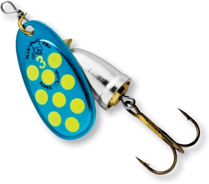 BLUE FOX Classic Vibrax, Inline Spinner Lure for Trout Bass Walleye and Salmon Premium Fishing Spinner