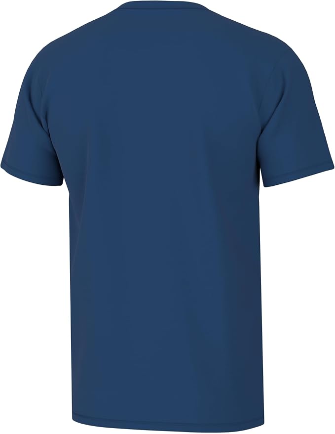 HUK Mens Performance Fishing Logo Tee, Short Sleeve T-Shirt for Men
