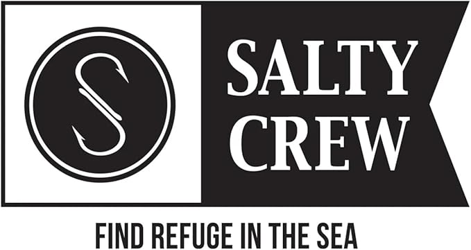 Salty Crew Shark Logo Retro Trucker Hat - Unisex Adjustable Baseball Hat for Adults - Premium Cotton