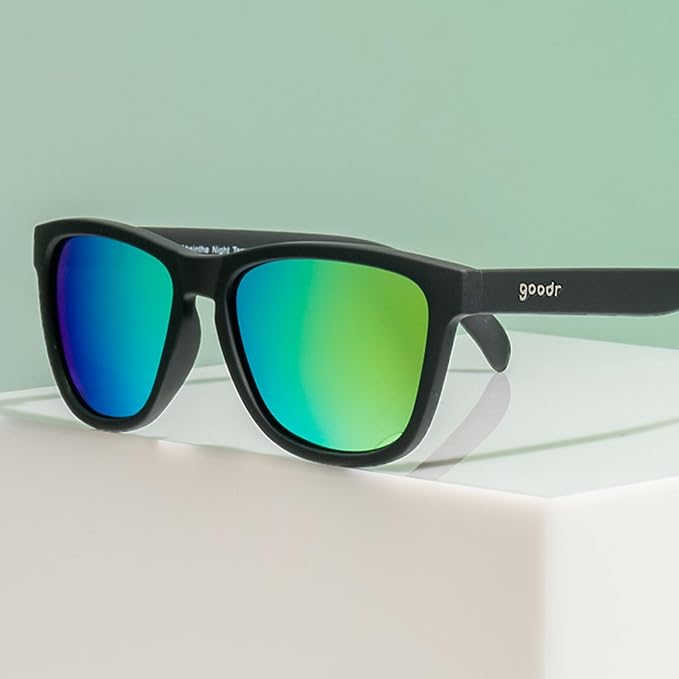 goodr Polarized Sunglasses, Medium Sized (OG), UV400 Protection, No Slip, No Bounce