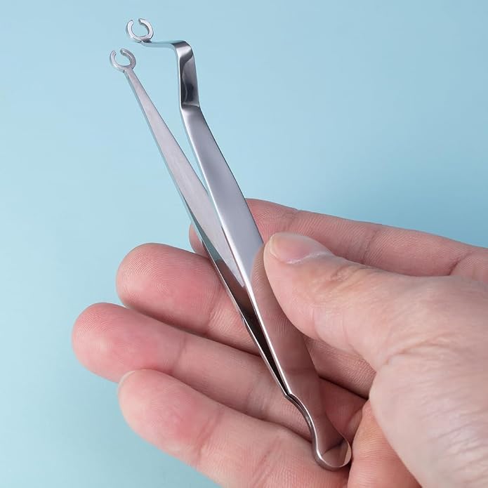 QWALIT Piercing Taper Threadless Insertion Tool - Titanium Labret Pin 16g, 18g, 20g
