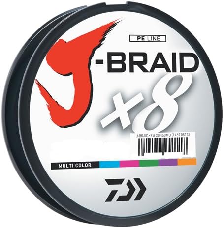 Daiwa J-Braid 500M 8-Strand Woven Round Braid Line