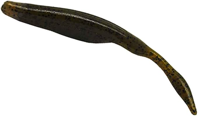 Strike King KVD Perfect Plastics Caffeine Shad Fishing Lure, Soft Plastic Jerkbait, Unique Air-Filled Bubble Tail, Heavy Salt, Coffee Scent