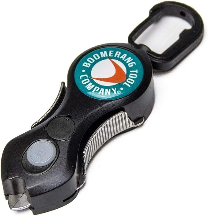 SNIP Fishing Line Cutter With LED Black