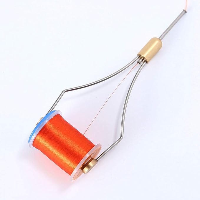 HERCULES Fly Tying Tools, Fly Tying Kit with Bobbin Thread Holder, Wire Threader, Knot Whip Finisher, Hackle Plier, Bodkin, Fly Fishing Lure Making Accessories