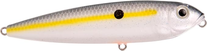 Strike King KVD Sexy Dawg Junior Fishing Lure, 3/8 oz, 3.75", Premium Topwater Lure