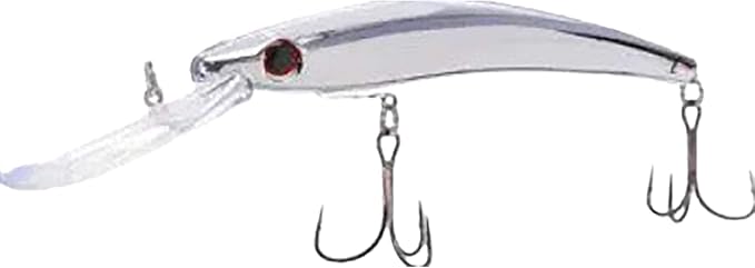Bill Lewis Fishing Lipless Lifelike Trolling Precise Walleye Crankbait Lite with Two Large Mustad Triple Grips