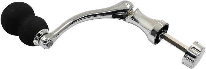 Jiozermi Fishing Spinning Reel Handle, Full Metal Reel Handle for Fishing Handle Replacement Parts, Suitable for Fishing Reel 1000-4000 Series