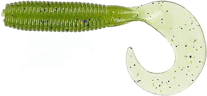 Yamamoto 5 Single Tail Grub Soft Plastic Fishing Angling Swimbait Lures with Tail-Curling Action - 20 Pack