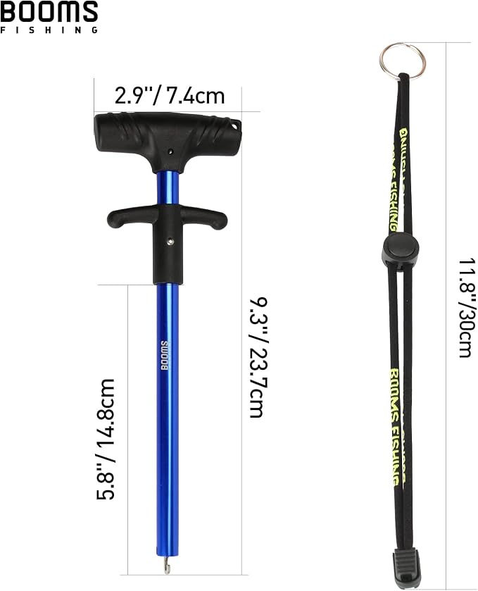 Booms Fishing R2 Hook Remover Squeeze-Out Fish Hook Tools 3 Colors Available