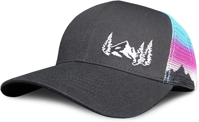 Grace Folly Beach Trucker Hats for Women- Snapback Baseball Cap for Summer