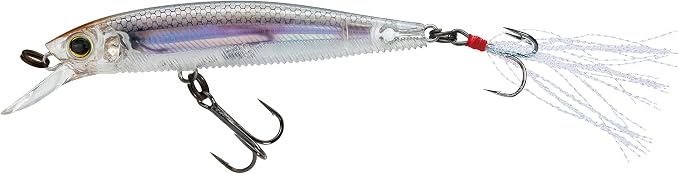 Yo-Zuri 3DB Jerkbait Suspending Lure, Prism Ghost Shad, 3 1/2-Inch