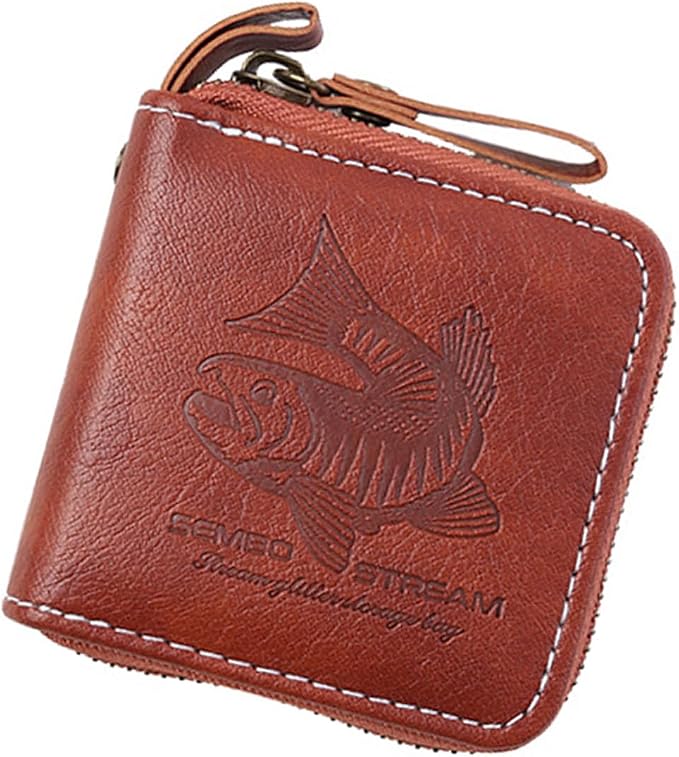 Metal Jigs Spinner Sequins Baits Bag Small Spoon Wallet Fishing Lures Bag Tackle Carry Case Fishing Accessories Small Spoon Wallet