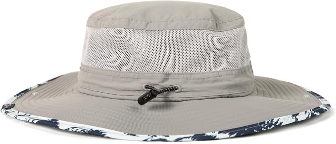 TOP-EX UVCoolix™ Bucket Hat for Men, Cooling Sun Hat Women, UPF 50 Wide Brim Boonie Hats Underbrim Prints, Breathable, M-XXL