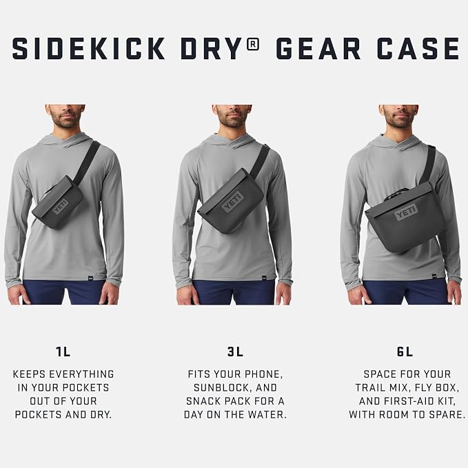 YETI Sidekick Dry 3L Gear Case, Venom
