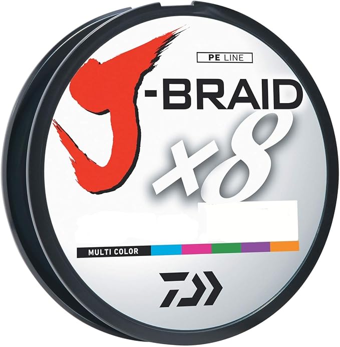 Daiwa J-Braid 150M 8-Strand Woven Round Braid Line