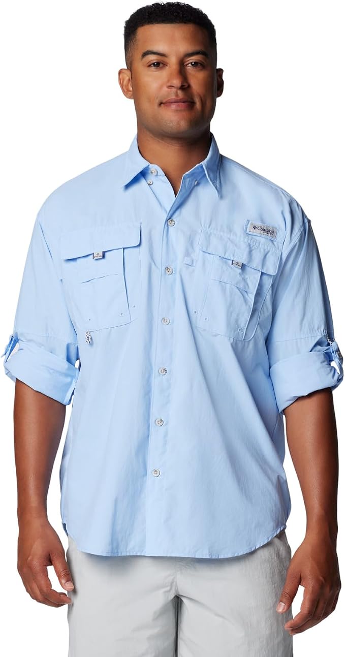 Columbia Men's PFG Bahama II Long Sleeve Fishing Shirt