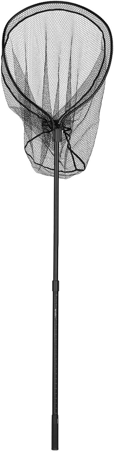 VEVOR Fishing Net, Landing Nets with Telescopic Handle Lightweight and Stronger Fish Gear, Durable and Fish-Friendly, for Kayak, Boat, Bank, Pond