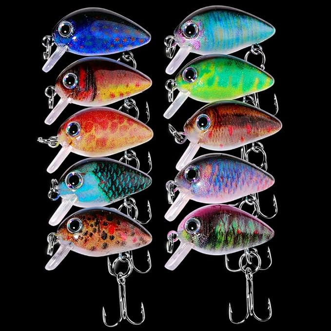 Bass Fishing Lures, Jointed Swimbait Glide Bait for Bass, Trout & Pike – Lifelike Fishing Lure with 3D Eyes, Built-in Rattle Chamber, Triple Hook – Realistic Fishing Lures for Freshwater & Saltwater