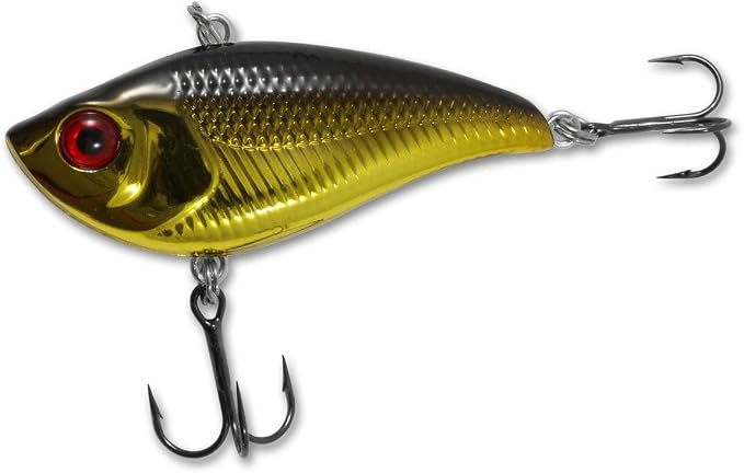 Northland Fishing Tackle Rippin' Shad Lipless Crankbait - Freshwater Fishing Oure for Bass, Walleye, Trout, & Crappie, The Perfect Bait in Nay Kit, Assorted Sizes & Colors