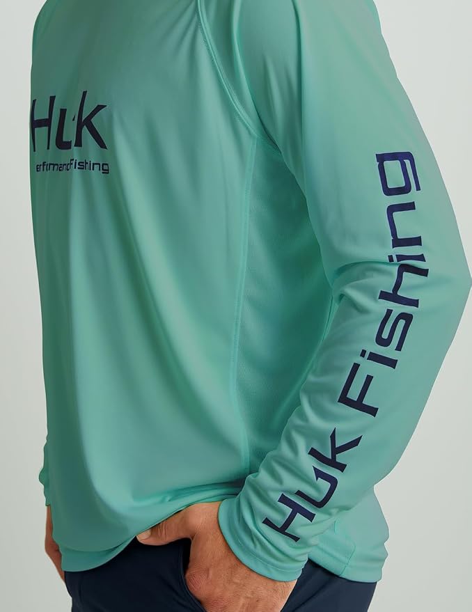 HUK Men's Pursuit Vented Long Sleeve Fishing Shirt (+30 UPF)