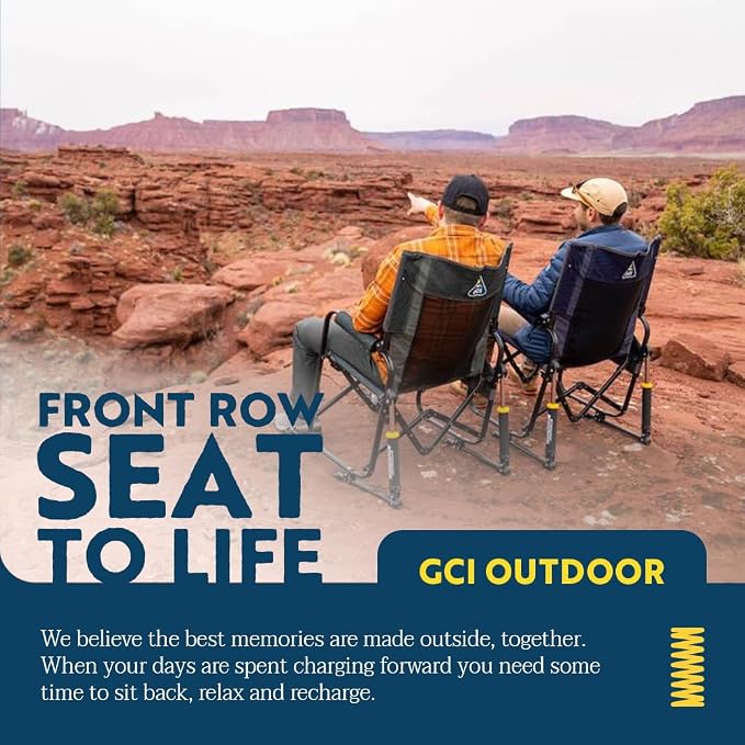 GCI Outdoor Stowaway Rocker - Stealth Camo